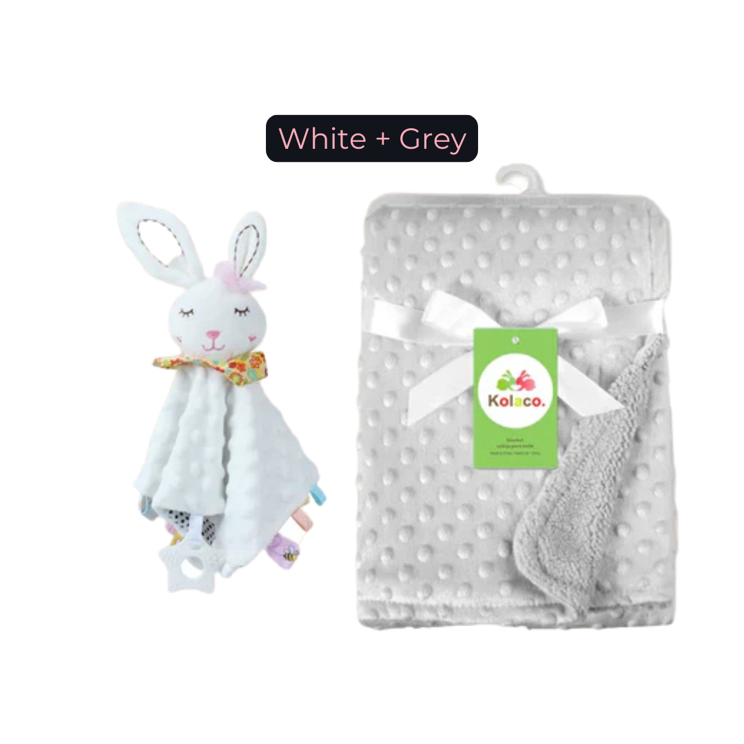 Personalized Baby Blanket + Soother