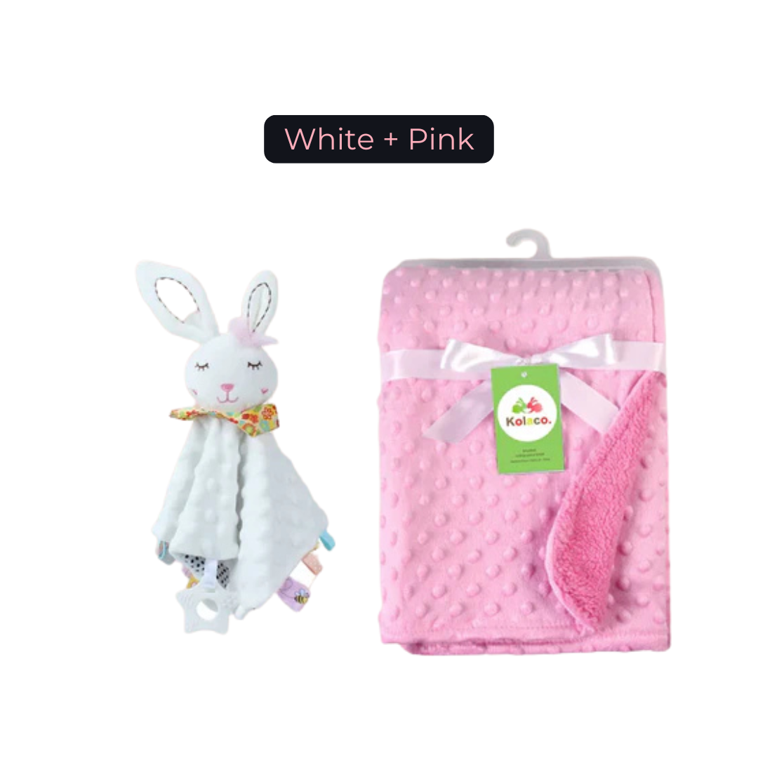 Personalized Baby Blanket + Soother