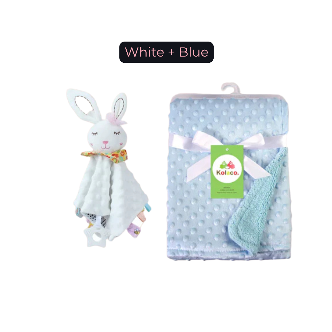 Personalized Baby Blanket + Soother