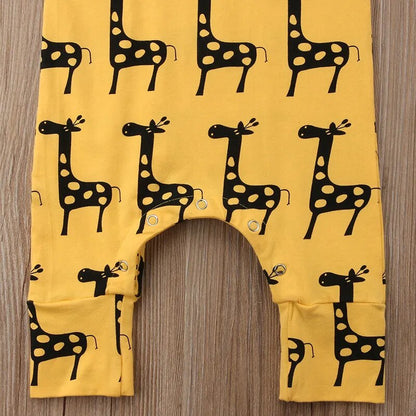 Sunny Giraffe Romper