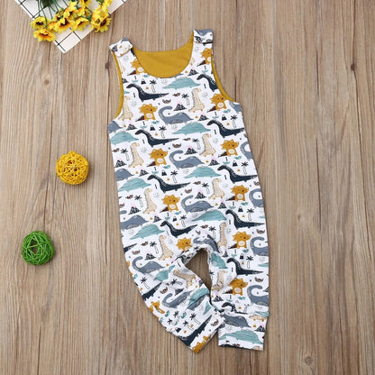 Dinosaur Jumpsuit Romper