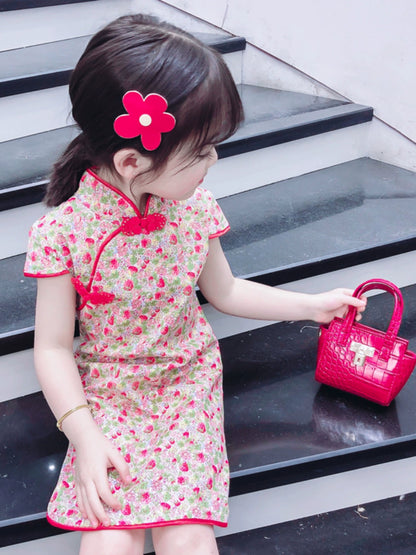 Children's Slim Cheongsam Dress