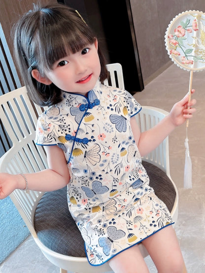 Children's Slim Cheongsam Dress