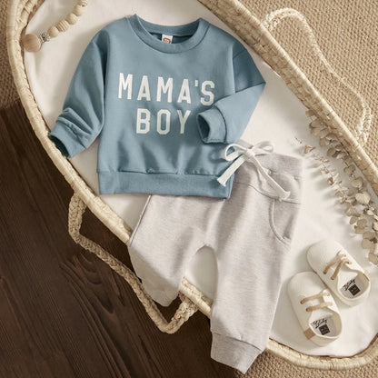 Mama's Baby Boy Tracksuit Sets