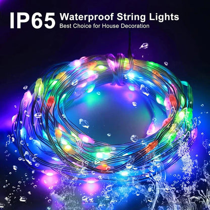 Smart LED Fairy Lights for Christmas Trees