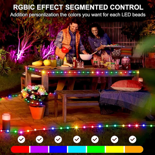 Smart LED Fairy Lights for Christmas Trees
