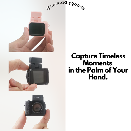 Mini Vintage Camera with Flash